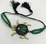 Rice Ball Bracelet Hand Woven Retro Hyperbole Versatile Animal Bracelet