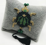 Rice Ball Bracelet Hand Woven Retro Hyperbole Versatile Animal Bracelet
