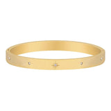 Women's Stainless Steel Zircon Star Bracelet