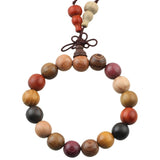 12mm Buddha Wood Prayer Beads Bracelet Women Jewelry