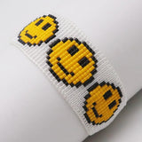 Hand-woven Smiling Face Bracelet Bohemia Style
