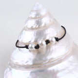 Freshwater Pearl Leather Bracelet for Women