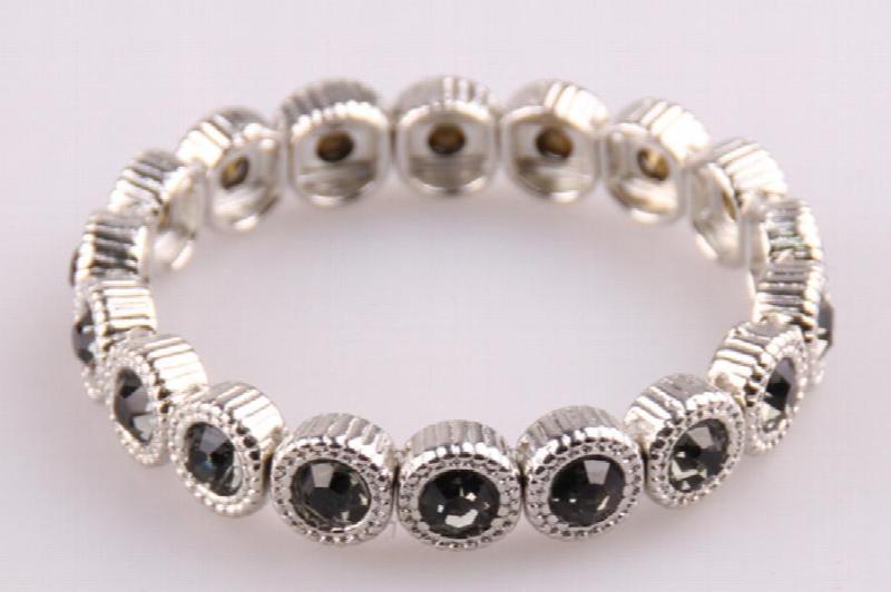 Grey Crystal Bracelet