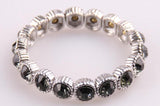 Grey Crystal Bracelet