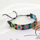 Vintage Ethnic Handwoven Beaded Bracelet