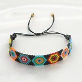 Vintage Ethnic Handwoven Beaded Bracelet