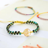 Tree of Life Charm Bracelet African String Braided Yoga Friendship Bracelet