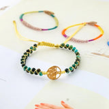 Tree of Life Charm Bracelet African String Braided Yoga Friendship Bracelet