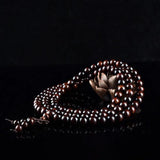 Rosewood Prayer Beads Buddha Bracelet Tibetan Buddhist Bangle