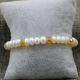 7-8mm Pearl Abacus Beads Bracelet DIY Jewelry
