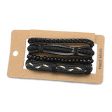 Adjustable Men's Vintage Multilayer Leather Bracelet