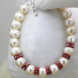 Freshwater Cultured Pearl Bead Bracelet 7.5inch B3088