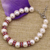 Freshwater Cultured Pearl Bead Bracelet 7.5inch B3088