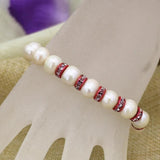 Freshwater Cultured Pearl Bead Bracelet 7.5inch B3088