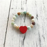 Amazonite Kids Bracelet Little Love Bracelets