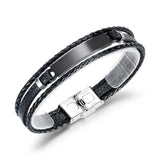 Yobest Charm Bracelets 316L Stainless Steel Chain Bracelets Men Women