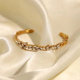 Youthway CZ Stainless Steel Bracelet
