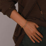Youthway CZ Stainless Steel Bracelet