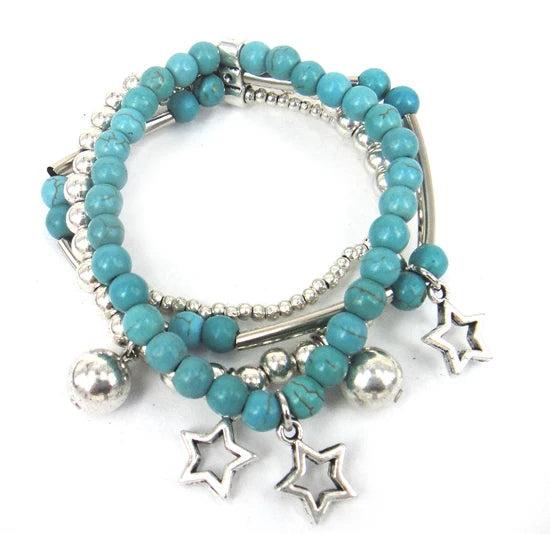 Star Pipe Elasticity Bracelet - Stretchable Wristband Jewelry