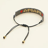 Rice Bead Bracelet Retro Bohemia Beaded Adjustable Bracelet
