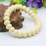 8X12mm Abacus Beeswax Bracelet Elastic Chain Women Girls Hand Jewel
