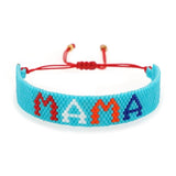 Rice Ball Bracelet Hand Woven Bohemia Adjustable Beaded Bracelet