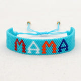 Rice Ball Bracelet Hand Woven Bohemia Adjustable Beaded Bracelet