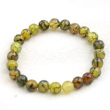 8mm Moonstone Beads Bracelet Natural Stone DIY Jewelry Making Women Girls