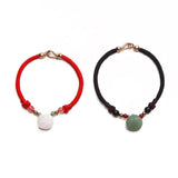 Stone Charm Beads Bracelets Ethnic Couple Bracelet