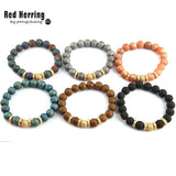 Crystal Armband 10mm Druzy Beads Zircon Pave Strand Bracelet