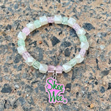Adjustable Beaded Bracelet Greek Letter Fellowship Jewelry