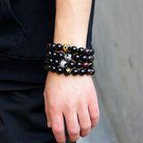 Elastic Rope Beaded Condole Belt Bangle for Men and Women