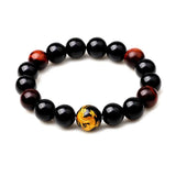 Elastic Rope Beaded Condole Belt Bangle for Men and Women