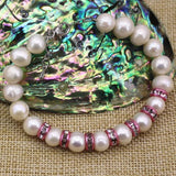 9-10mm Nearround Pearl Beaded Bracelets for Women