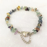 Ethnic Style Natural Stone Love Magnetic Bracelet Chain Jewelry