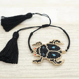 Rice Bead Bracelet Beetle Personalized Hand Knitting Bohemia Minimalist