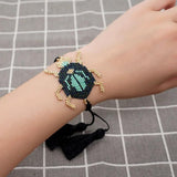 Rice Bead Bracelet Beetle Personalized Hand Knitting Bohemia Minimalist