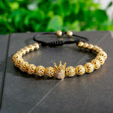 CZ Bracelet Silver Beaded Jewelry Bangles