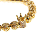 CZ Bracelet Silver Beaded Jewelry Bangles