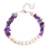 Irregular Stone Bracelet Citrines Crystal Jewelry