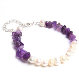 Irregular Stone Bracelet Citrines Crystal Jewelry
