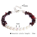 Irregular Stone Bracelet Citrines Crystal Jewelry