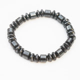 Magnetic Hematite Beaded Bracelet Unisex Therapy Healthy