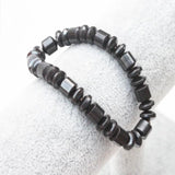 Magnetic Hematite Beaded Bracelet Unisex Therapy Healthy