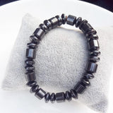 Magnetic Hematite Beaded Bracelet Unisex Therapy Healthy
