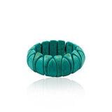 National Turquoise Stone Bracelet Natural Beaded Charm Bracelet