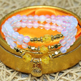 Opal Moonstone Multilayer Elastic Bracelets for Women B2245