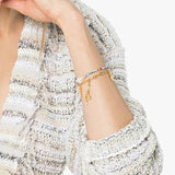 Boho Colorful Rice Beads Bracelet Baroque Pearl Gift For Women