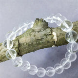 Natural Stone Crystal Quartz Beads Bracelet Charms Women Gift