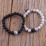 Boho Beaded Bracelet 2pc Stack Stone Bracelet Sets Women Gift